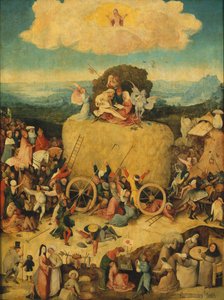 Haywain Triptych Centralパネル、c。 1516 作： Hieronymus Bosch