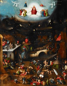 最後の審判（中央のパネル）、1482-1515年頃 作： ヒエロニムス・ボッシュ