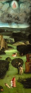 最後の審判のトリプティク」左パネル 1485年頃 作： Hieronymus Bosch