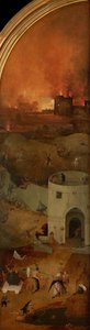 最後の審判トリプティク、右パネル、1490～1510年頃。 作： Hieronymus Bosch