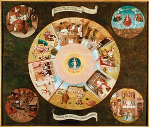 七都の漁の表（油彩・パネル 作： Hieronymus Bosch