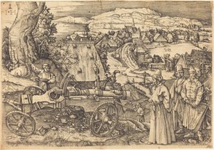 グレートキャノン 作： Hieronymus Hopfer after Albrecht Dürer