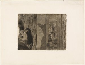女優たちの楽屋 作： Hilaire Germain Edgar Degas