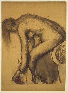 風呂上がり（足を乾かす女） 作： Hilaire Germain Edgar Degas