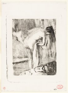 風呂上がりII 作： Hilaire Germain Edgar Degas