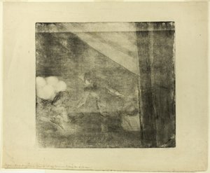 カフェ・デ・アンバサダーにて 作： Hilaire Germain Edgar Degas