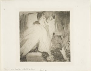 風呂を出る 作： Hilaire Germain Edgar Degas
