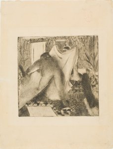風呂を出る 作： Hilaire Germain Edgar Degas