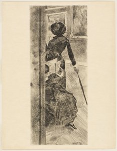 ルーブル美術館のメアリー・カサット絵画ギャラリー 作： Hilaire Germain Edgar Degas