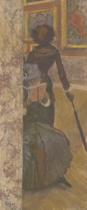 ルーブル美術館のメアリー・カサット絵画ギャラリー 作： Hilaire Germain Edgar Degas