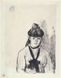 エレン・アンドレの肖像 作： Hilaire Germain Edgar Degas
