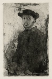 自画像 作： Hilaire Germain Edgar Degas