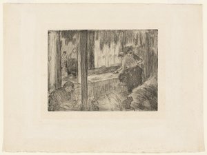 ザ・ランドレス 作： Hilaire Germain Edgar Degas