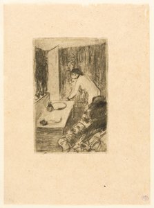 リトルドレッシングルーム 作： Hilaire Germain Edgar Degas
