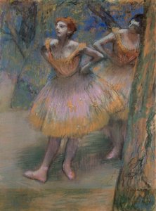 二人のダンサー 作： Hilaire Germain Edgar Degas