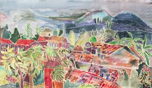 アンティグアの屋根 作： Hilary Simon