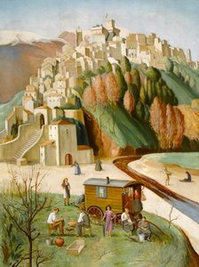 カーニュ・シュル・メール、フレンチ・リビエラ、1922-46 作： Hilda Mary Harvey