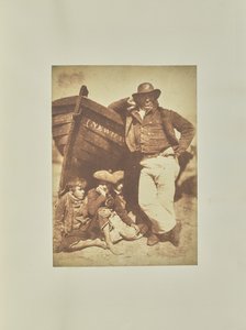 [ジェームズ・リントンと3人の少年たち］ 作： Hill and Adamson