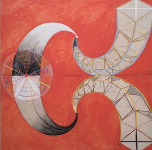 Group IX SUW、The Swan No. 9、1915。 作： Hilma af Klint