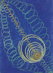 グループ I、原初の混沌、No. 16、WURose シリーズ、1906 ～ 1907 年。 作： Hilma af Klint