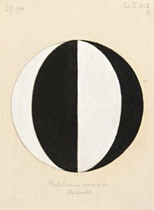 マハトマの現在の立場 作： Hilma af Klint