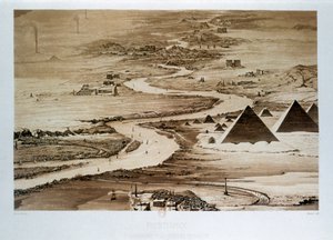 「アレクサンドリアから第二の白内障まで」、エジプト、1841 年 作： Himely