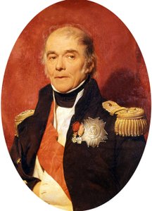 元帥ベルトランの肖像 作： Hippolyte (1797 1856) Delaroche