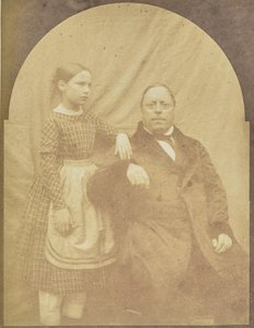 [男と女の肖像］ 作： Hippolyte Bayard