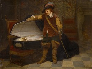 1831年以降のクロムウェルとチャールズ1世 作： Hippolyte Delaroche