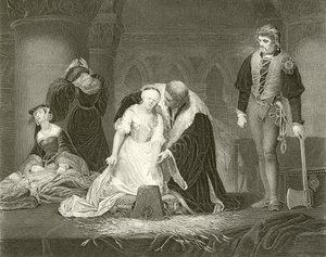 レディ・ジェーン・グレイの処刑 作： Hippolyte Delaroche