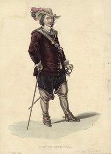 オリバー・クロムウェルの肖像 作： Hippolyte Delaroche