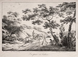キャノン発射準備完了 作： Hippolyte Lecomte