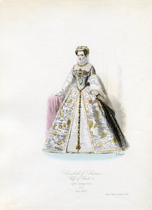 オーストリアのエリザベート 作： Hippolyte Louis and Polydore Pauquet