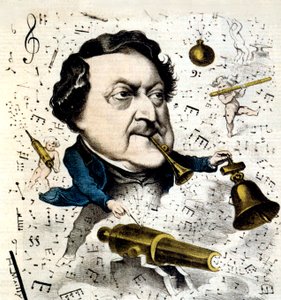 ジョアッキーノ・ロッシーニ 作： Hippolyte Mailly