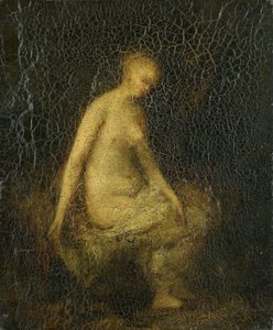 入浴女性 作： Hippolyte Michaud