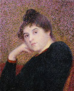 女性の肖像、1892 作： Hippolyte Petitjean