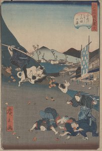 ヴィエｗ おｆ 西と伊坂 員 小石川、 ｃ。１８６０ （をおｄ区ｔ） 作： Hirokage Utagawa