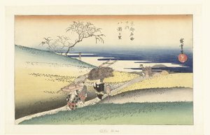 八瀬の里 八瀬の里 京都の名所（連載タイトル） 京都名所の内 作： Hiroshige (I) , Utagawa