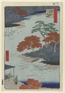 浮地秋葉神社境内 うきじあきばのけだい 名所江戸百景（シリーズタイトル） 名所江戸百景 作： Hiroshige (I) , Utagawa