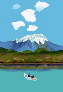 湖上でのデート 作： Hiroyuki Izutsu