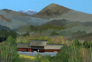 日本の田園風景（2016年 作： Hiroyuki Izutsu