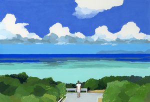 沖縄の海、2016年