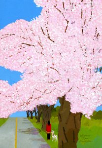 桜の木 作： Hiroyuki Izutsu