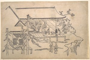 花見の情景