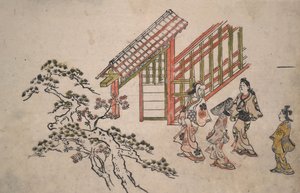  作： Hishikawa Moronobu