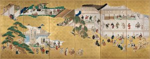  作： Hishikawa Moronobu