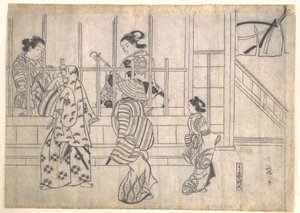  作： Hishikawa Moronobu