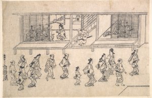  作： Hishikawa Moronobu