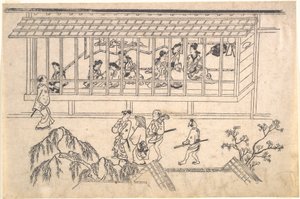  作： Hishikawa Moronobu