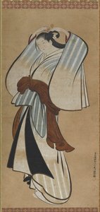 髪を結うゆうじょう 作： Hishikawa Moroyasu